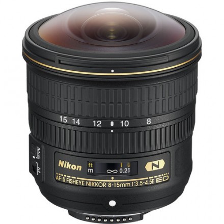 Объектив Nikon 8-15mm f/3.5-4.5E ED AF-S FISHEYE Объектив Nikon 8-15mm f/3.5-4.5E ED AF-S FISHEYE